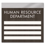 4 Slot Suite/Dept. ID Sign