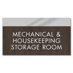 3-Line Room Sign