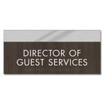 2-Line Room Sign