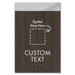 2-Line Custom Symbol Sign