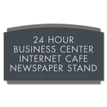 4-Line Room Sign