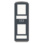 Room Number Sign - 2 Pictures
