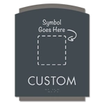1-Line Custom Symbol Sign
