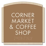 4-Line Room Sign