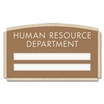 2 Slot Suite/Dept. ID Sign