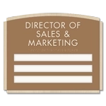 3 Slot Suite/Dept. ID Sign