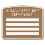 4 Slot Suite/Dept. ID Sign