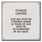 9-Line Room Sign