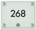 Room Number - No Smoking