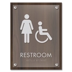 Restroom - w/ Female & Handicap Accessible Symbol