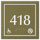 Room Number - Handicap Accessible/No Smoking