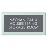 3-Line Room Sign