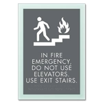 In Fire Emergency Sign - Florida Code