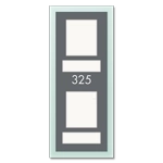 Room Number Sign - 2 Pictures