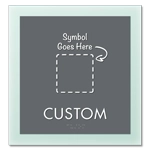 1-Line Custom Symbol Sign