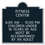 8-Line Room Sign