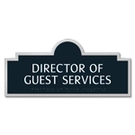 2-Line Room Sign