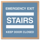 Emergency Exit/ Keep Door Closed