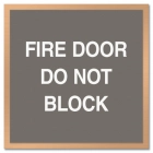 Fire Door Do Not Block