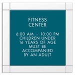 8-Line Room Sign