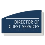 2-Line Room Sign