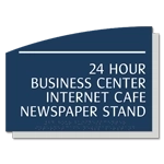 4-Line Room Sign