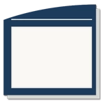 Message Holder for 8.5" x 11" Paper/Evac Plan Holder