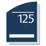 Room Number Sign - 1 Slot