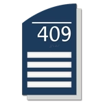 Room Number Sign - 4 Slot