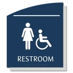 Restroom - Female & Handicap Accessible Symbols