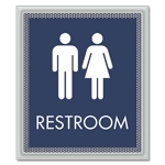 Restroom - w/ Unisex Symbols
