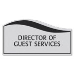 2-Line Room Sign