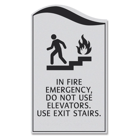 In Fire Emergency Sign - Florida Code