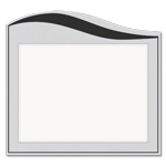 Message Holder for 8.5" x 11" Paper/Evac Plan Holder