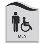 Men - Male & Handicap Accessible Symbols