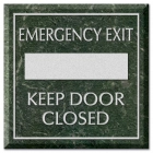 Emergency Exit Keep Door Closed