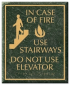 In Case Of Fire Emergency...