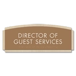 2-Line Room Sign