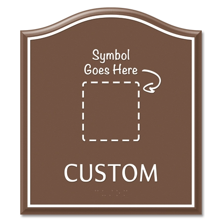 1-Line Custom Symbol Sign
