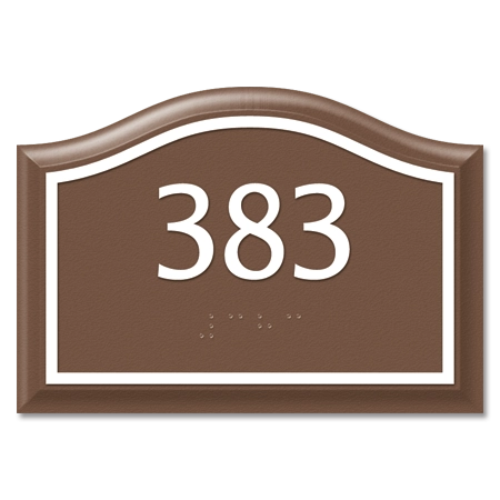 Room Number Sign
