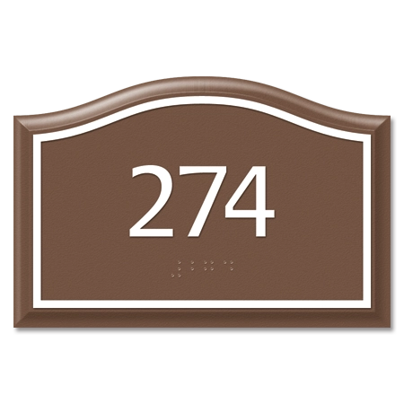 Room Number Sign