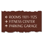 3-Line Directional Sign