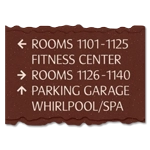 5-Line Directional Sign