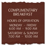 8-Line Informational Sign