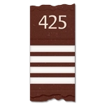 Room Number Sign - 4 Slot