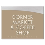 4-Line Room Sign