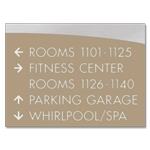4-Line Directional Sign