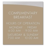 8-Line Informational Sign