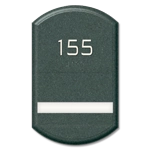 Room Number Sign - 1 Slot