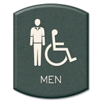 Men - Male & Handicap Accessible Symbols